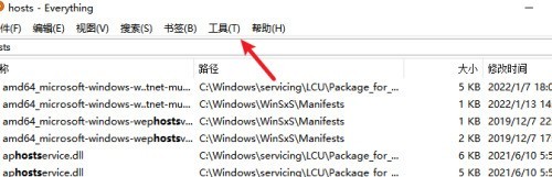 今天分享Everything怎么设置显示窗口快捷键-Everything设置显示窗口快捷键的方法。