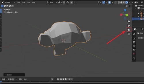 分享Blender怎么锁定摄像机视图？Blender锁定摄像机视图教程。