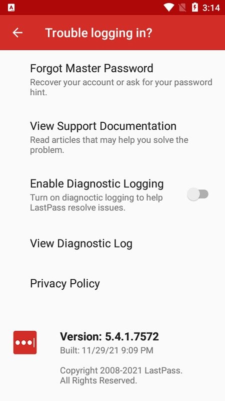 LastPass截图2