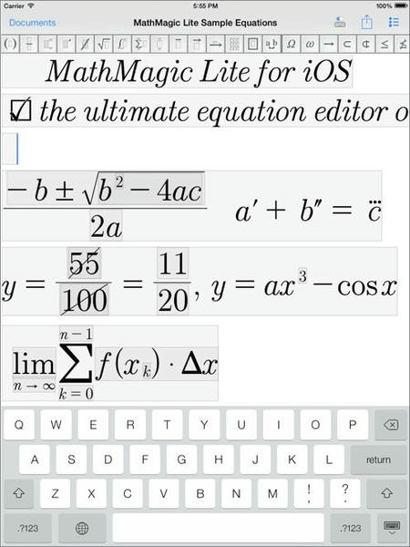 MathMagic Lite截图2