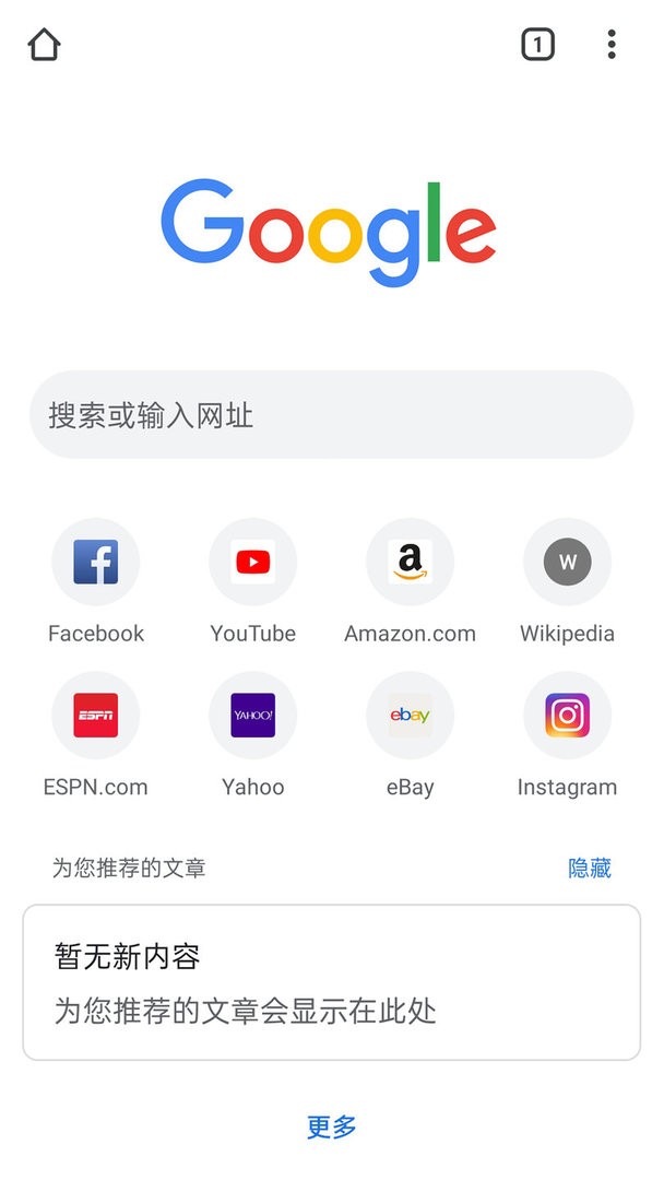 Google浏览器截图3