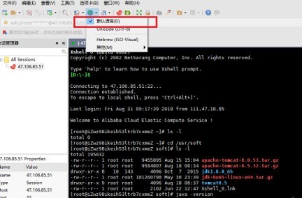说说Xshell怎么设置编码-Xshell设置编码的方法。
