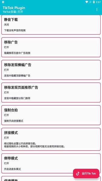 tiktok plugin汉化版截图2