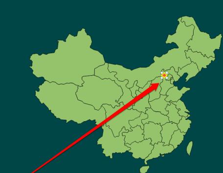 小编教你PPT制作地图分布图的详细步骤。