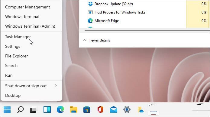 小编分享Win11任务管理器如何打开? Widows11打开任务管理器的技巧。