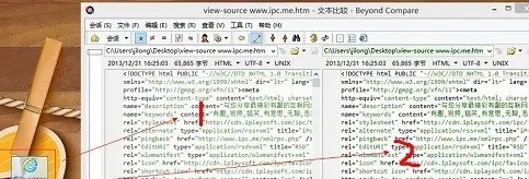 关于Beyond Compare如何修改网页代码？Beyond Compare修改网页代码的方法。