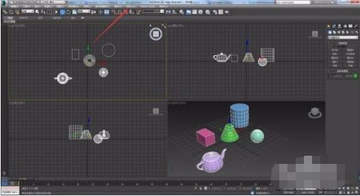 小编分享3dmax怎么调节交叉选和框选？3dmax调节交叉选和框选方法。