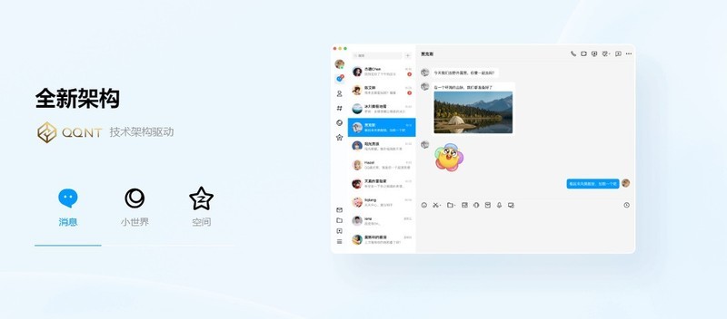说说腾讯QQ NT架构版本内存优化进展公布，聊天场景控制在300M内。