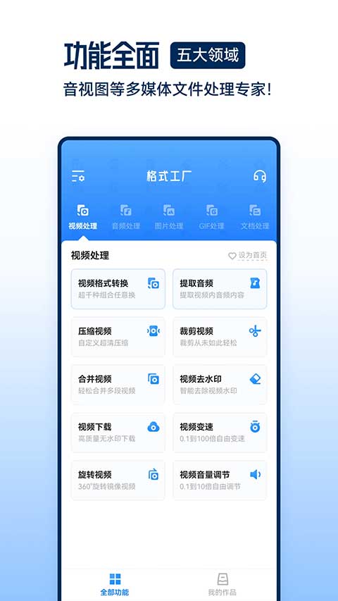 格式工厂手机版截图2