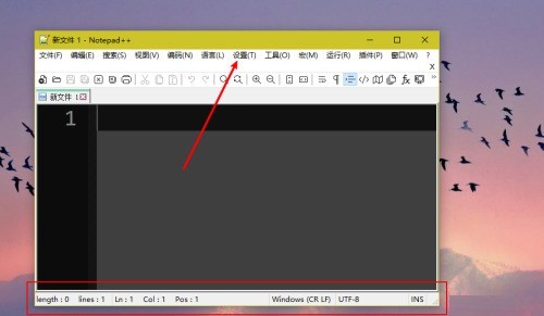 说说Notepad  如何隐藏状态栏?Notepad  隐藏状态栏的方法。