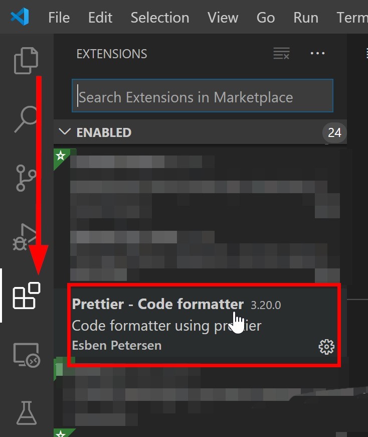 小编分享Vscode中prettier插件怎么使用?Vscode中prettier插件使用方法。