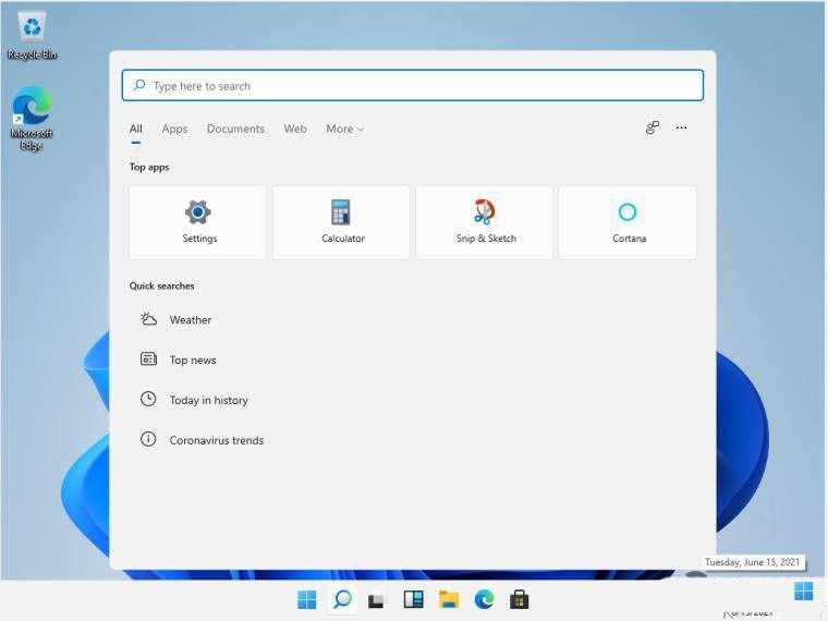小编教你windows11怎么隐藏菜单栏-win11快速隐藏搜索图标的技巧。