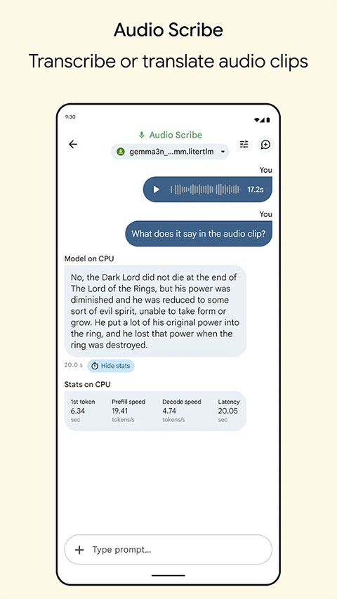 Google AI Edge Gallery截图5