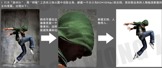 我来分享PS怎样做一个动感酷炫水人照片-PS合成一个动感酷炫水人街舞照片。