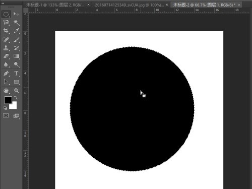 教你Photoshop怎么制作太极图?Photoshop制作太极图方法。