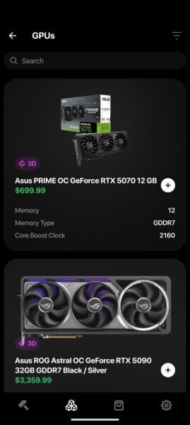 BuildCores 3D PC构建器截图1