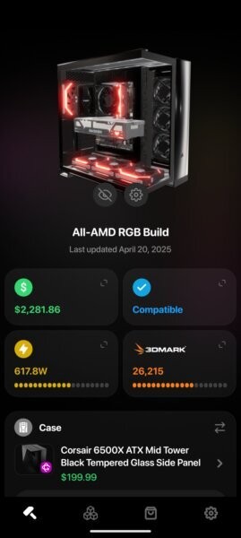 BuildCores 3D PC构建器截图2