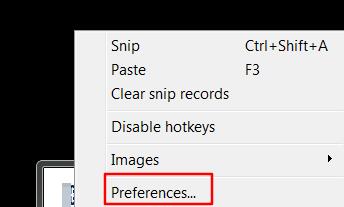 分享Snipaste怎么更改截图快捷键hotkey-Snipaste更改截图快捷键hotkey教程。